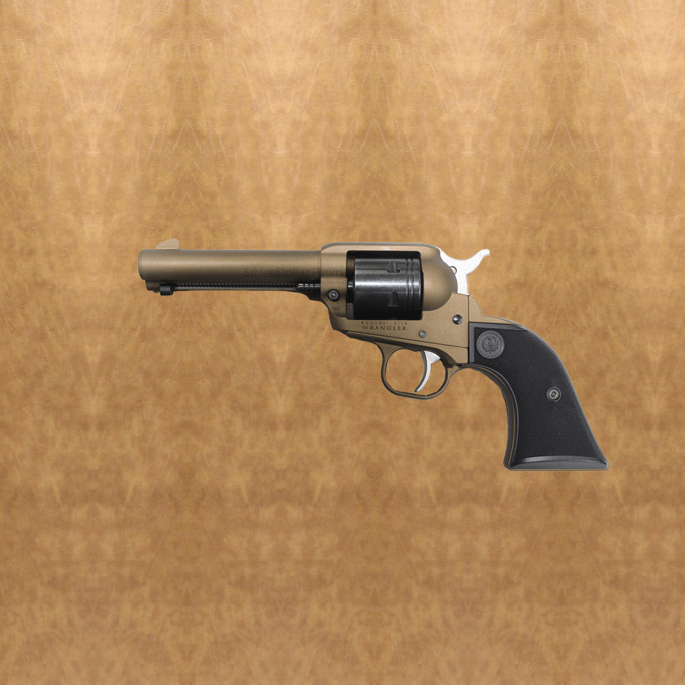 Ruger Wrangler .22LR with a Leather Holster